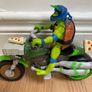 Ninja turtles Leonardo with motorbike Image 2