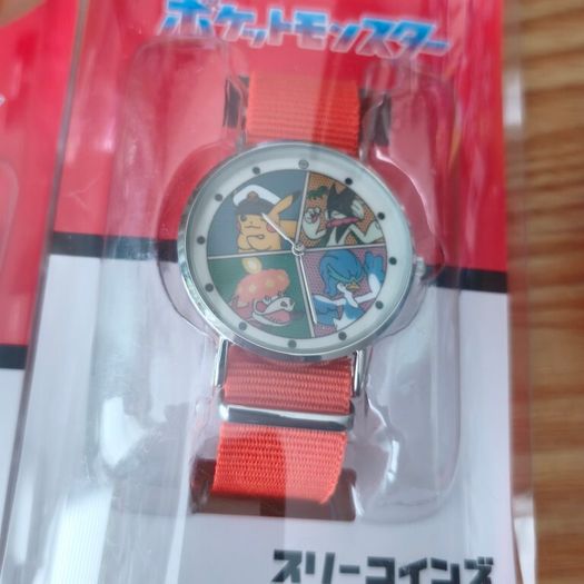 Pokemon Watches & Pins.