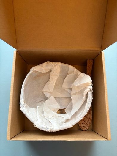 Coconut Bowl with Spoon - New Organic Reusable Kitchen Utensil