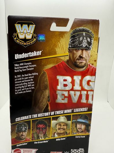 wwe elite legends series 27 big evil The undertaker action figure