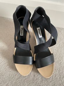 Dune Wedge Sandals