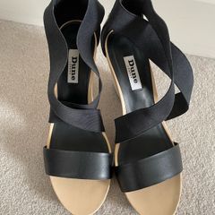 Dune Wedge Sandals