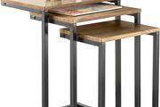Nesting Tables Set of 3 Living Room Stacking Side Tables
