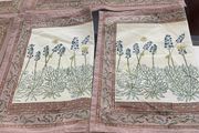 Cotton printed placemats x 6