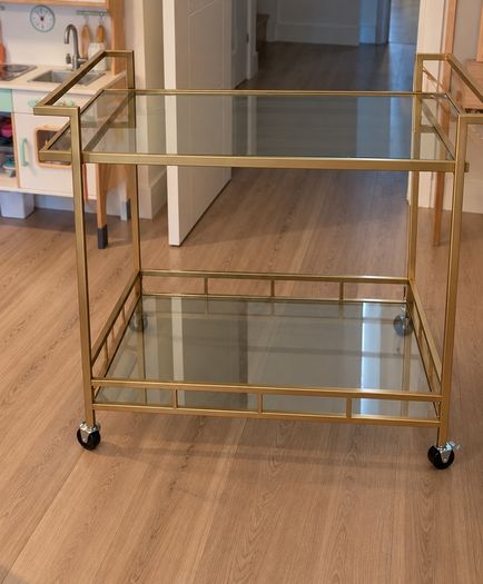 Gold Bar Cart
