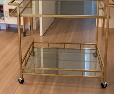 Gold Bar Cart