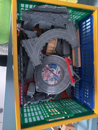 large train set