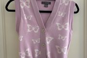 Lilac butterfly vest Primark