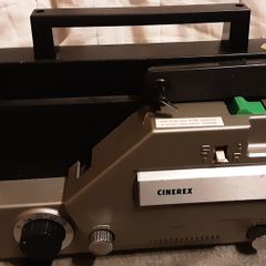 cinerex projector, see the screen