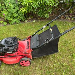Petrol lawn mower