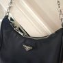 Shoulder Bag with Prada Logo Image 2