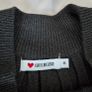 Black sparkly pleated top, size 8 Image 4