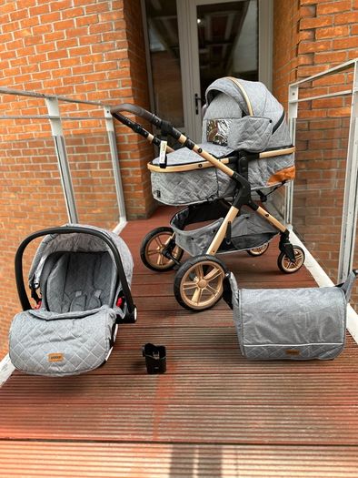 Brand new baby travel system 3 in 1 pram buggy