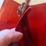 Vera Pelle Leather Key Wallet Image 6