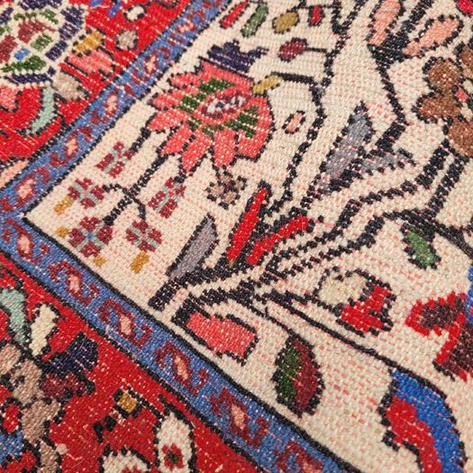 Vintage 9ft persian rudbar runner