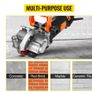 Electric Wall Chaser 4KW Seamless Groove Cutting Machine 133mm Steel Concrete Circular Saw Slotting Tool Set Image 5