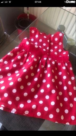 Girls stunning dress 9/12 mths