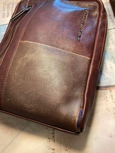Piqaudro sling/satchel bag - Genuine Italian leather