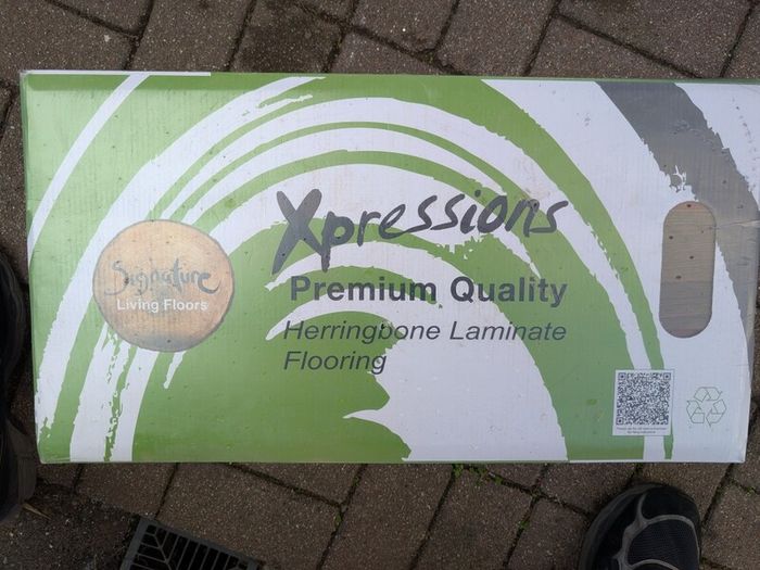 Signature Living Floors Xpressions Herringbone Laminate Herringbone Flooring Tudor Oak