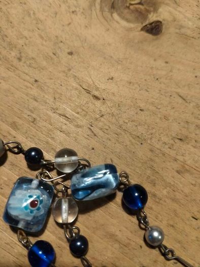 vintage multi-strand statement necklace.