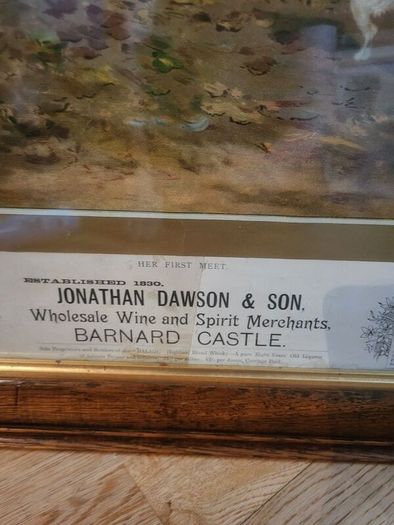 1903 large antique picture