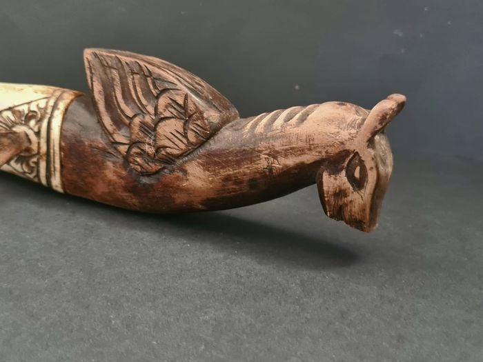 Handcrafted Old Indonesian Ornament, Medicine Holder