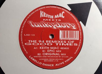 Funkydory - Good Time 1994 Mixes - Labello Dance - Rare White Label PROMO with Press Release Sheet and all! Quality 90s HOUSE!