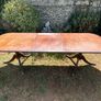 Extendable Mahogany Dining Table and 6 Chairs Image 2
