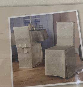 6 Jacquard Design Chair Covers
