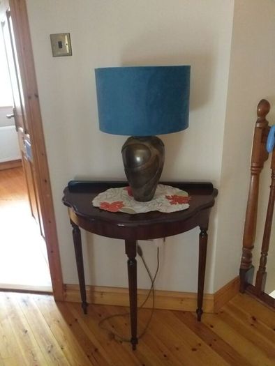 Mahogany hall table