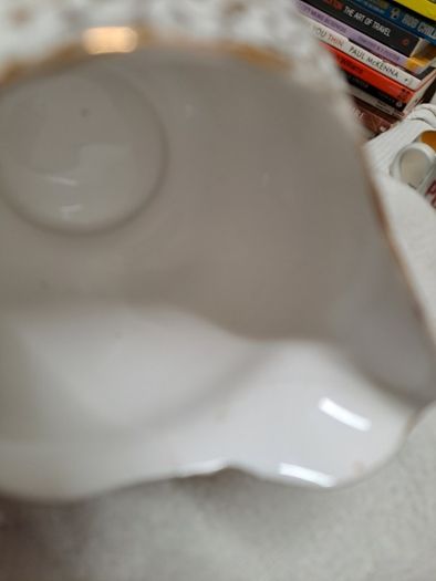 Crown Regent sugar bowl and creamer