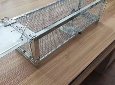 trap mink rat new Mink trap   Double door Reusable Catching Mice Mouse Traps Bait Snap Rodent Catcher Mice mousetrap Hunt Rat Cage Single Mice Rodent Cage