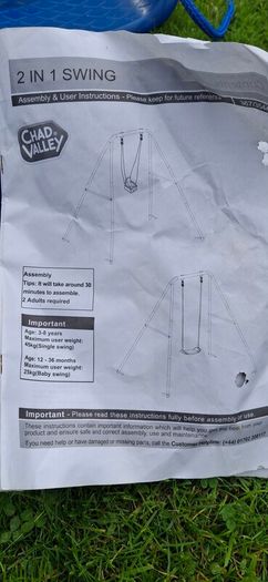 Childs swing
