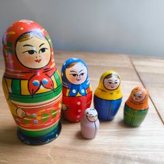 Vintage stacking dolls