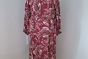 Part Two burgandy dress size 46, UK 18