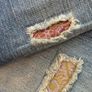 NEXT Embroidered Cropped Jeans 12    Jewelled Waistband Image 7