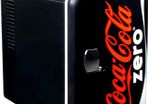 Coke Zero 4L 6 Can Portable Cooler/Warmer,Compact Personal Travel Mini Fridge for Snacks Lunch Drinks,Includes 12V and AC Cords,Desk Accessory for Home Office Dorm (FREE POSTAGE)