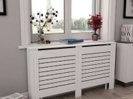 main image for ad Radiator Covers 2 pcs White 152x19x81.5 cm MDF