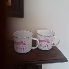 enamel mugs