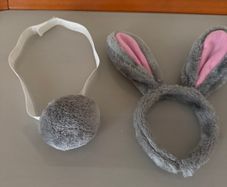 Bunny Tail and Ears costume dress up