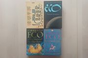 Umberto Eco Paperback Books Collection x 4 (Mystery, Adventure, Crime, Conspiracy, History)