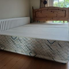 bed base and headboard