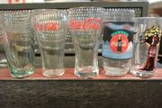 coke  glasses  collection