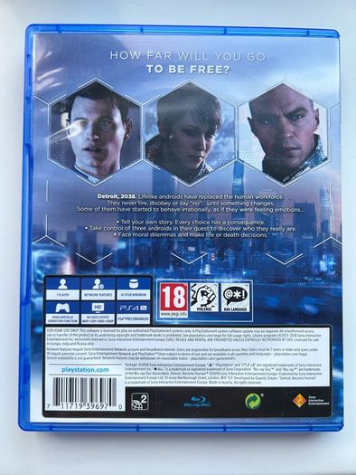 Detroit: Become Human (PS4) - Perfect Condition