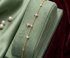 Cubic Zirconia Design Bracelet