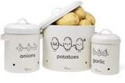 Brand New Kitchen potato storage box set of 3