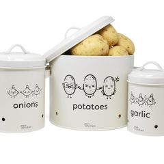 Brand New Kitchen potato storage box set of 3