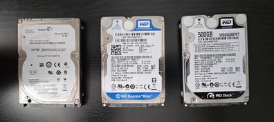 2.5" 500GB HDD 20 for 3 disks.