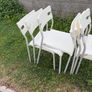 6 White Chairs Image 2