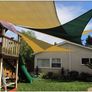 Sun Shade Sail Waterproof Triangle Sun Shade UV Block Sunscreen Awning Garden Beach Patio Canopy 3x3x3m MULTIPLE SIZES/COLOURS AVAILABLE (FREE SHIPPING) Image 8